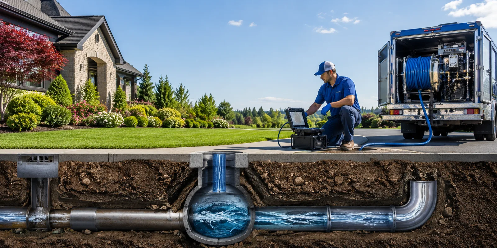 Drainage restoration information for New Vienna, OH